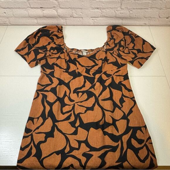 NWT A New Day Brown and Black Dress Size Large P0302 - Picture 4 of 9